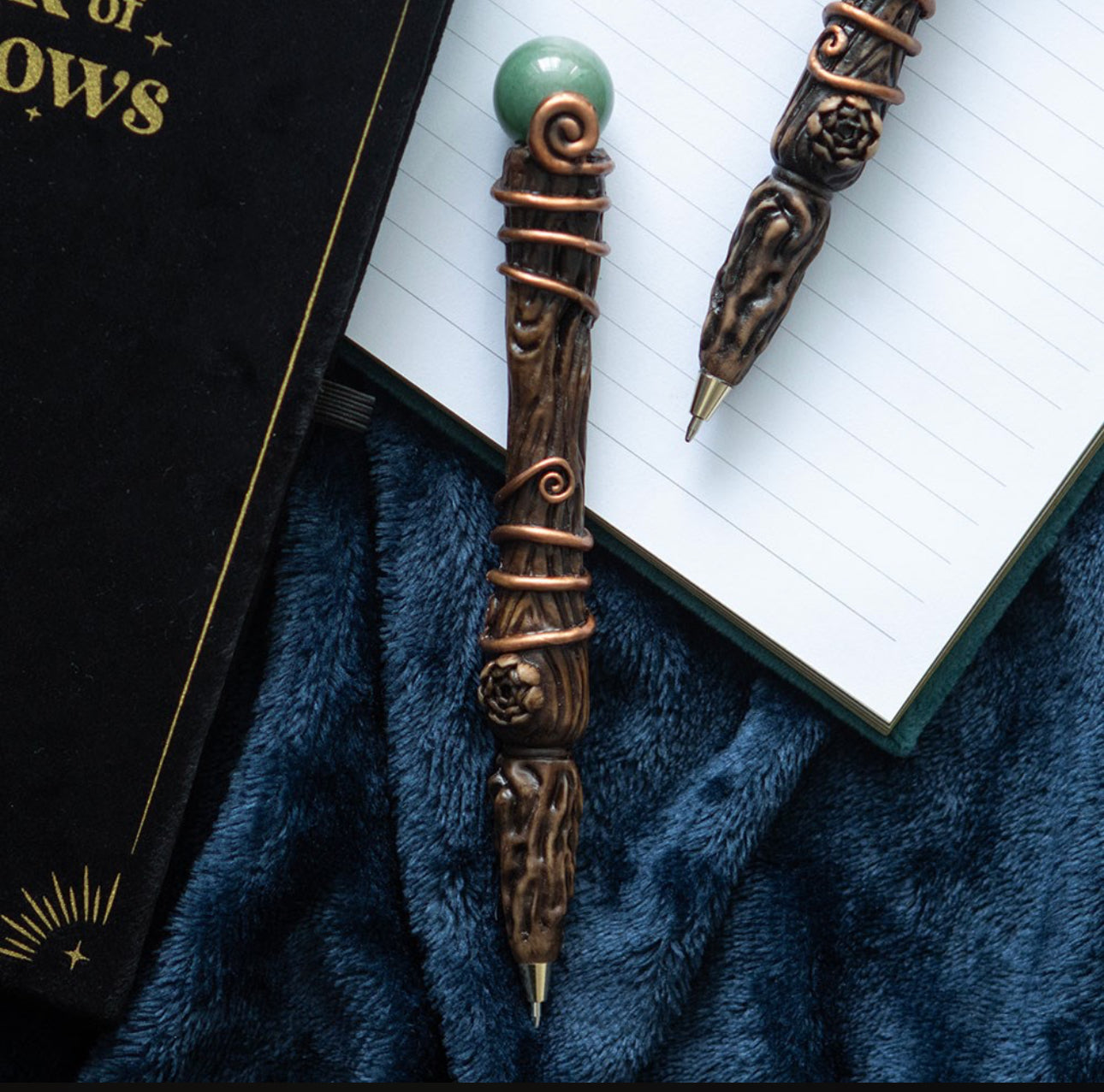 Abundance Green Aventurine, Crystal Wand Pen