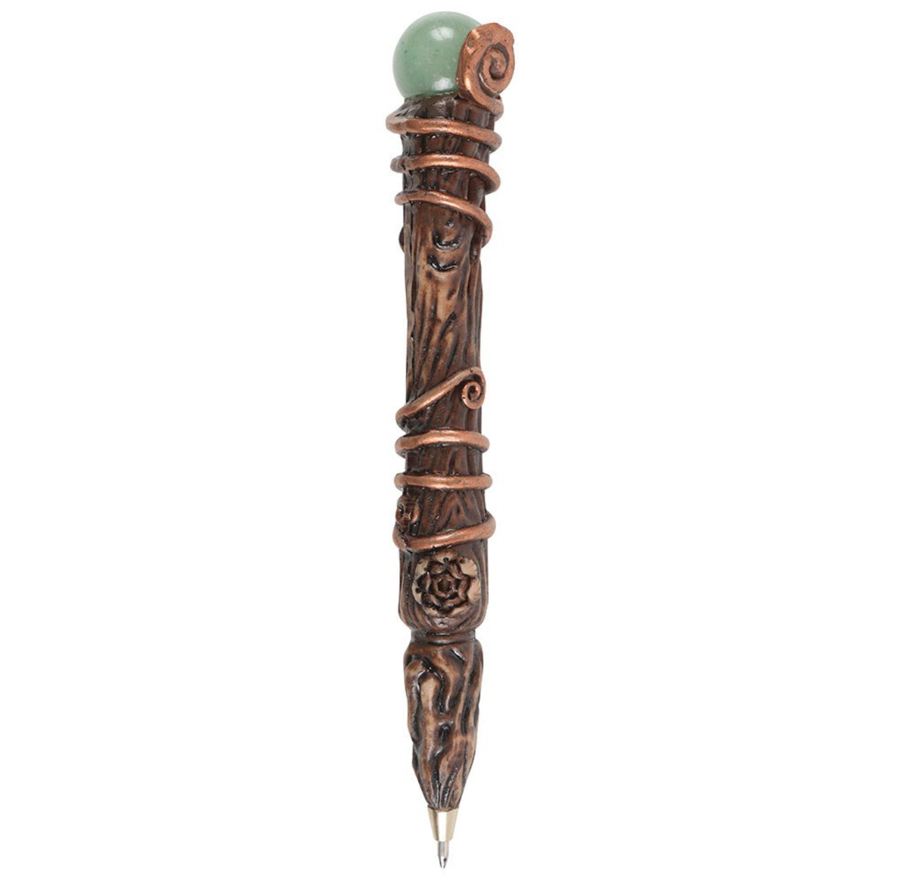 Abundance Green Aventurine, Crystal Wand Pen